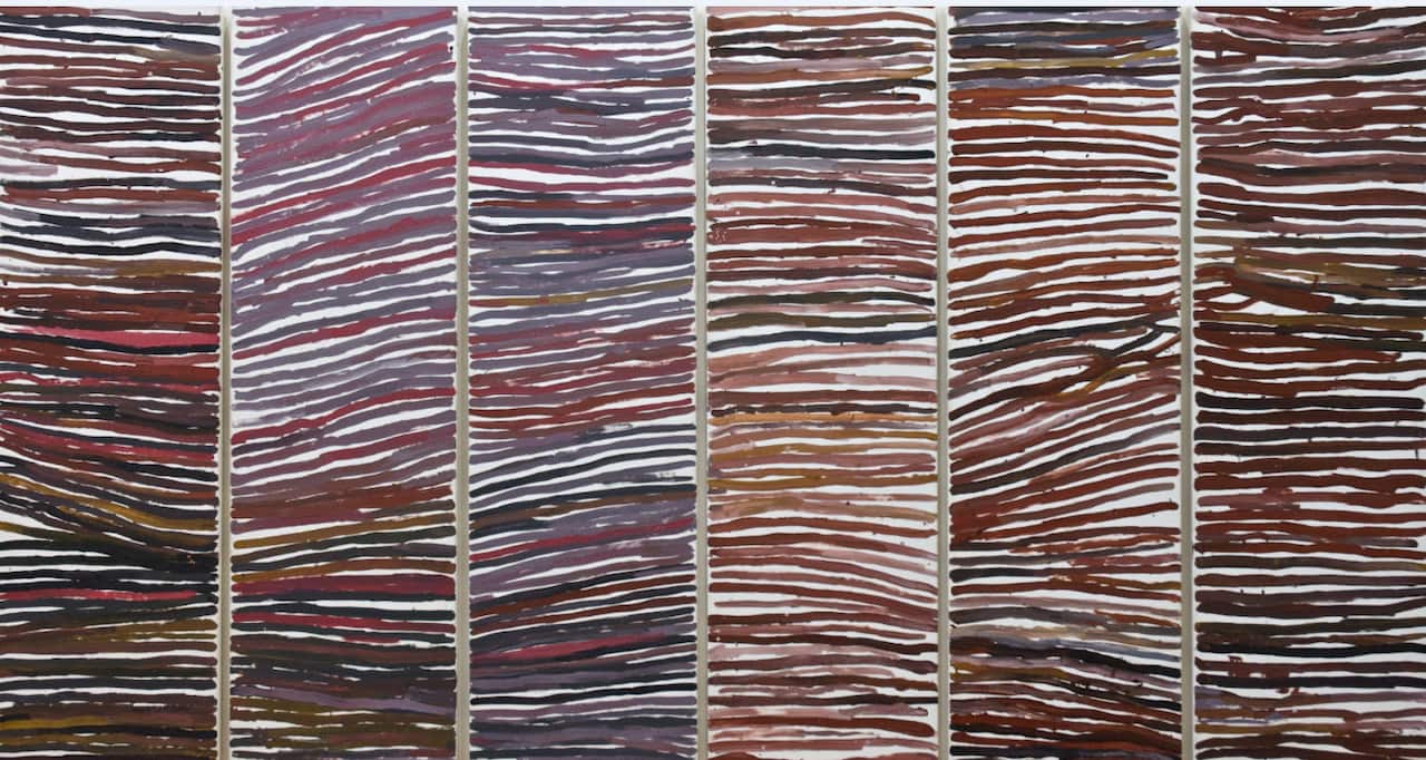 Yam Dreaming by Emily Kngwarreye