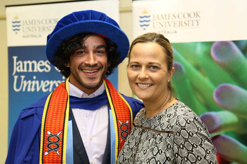 Johnathan Thurston is bestowed an honorary doctorate