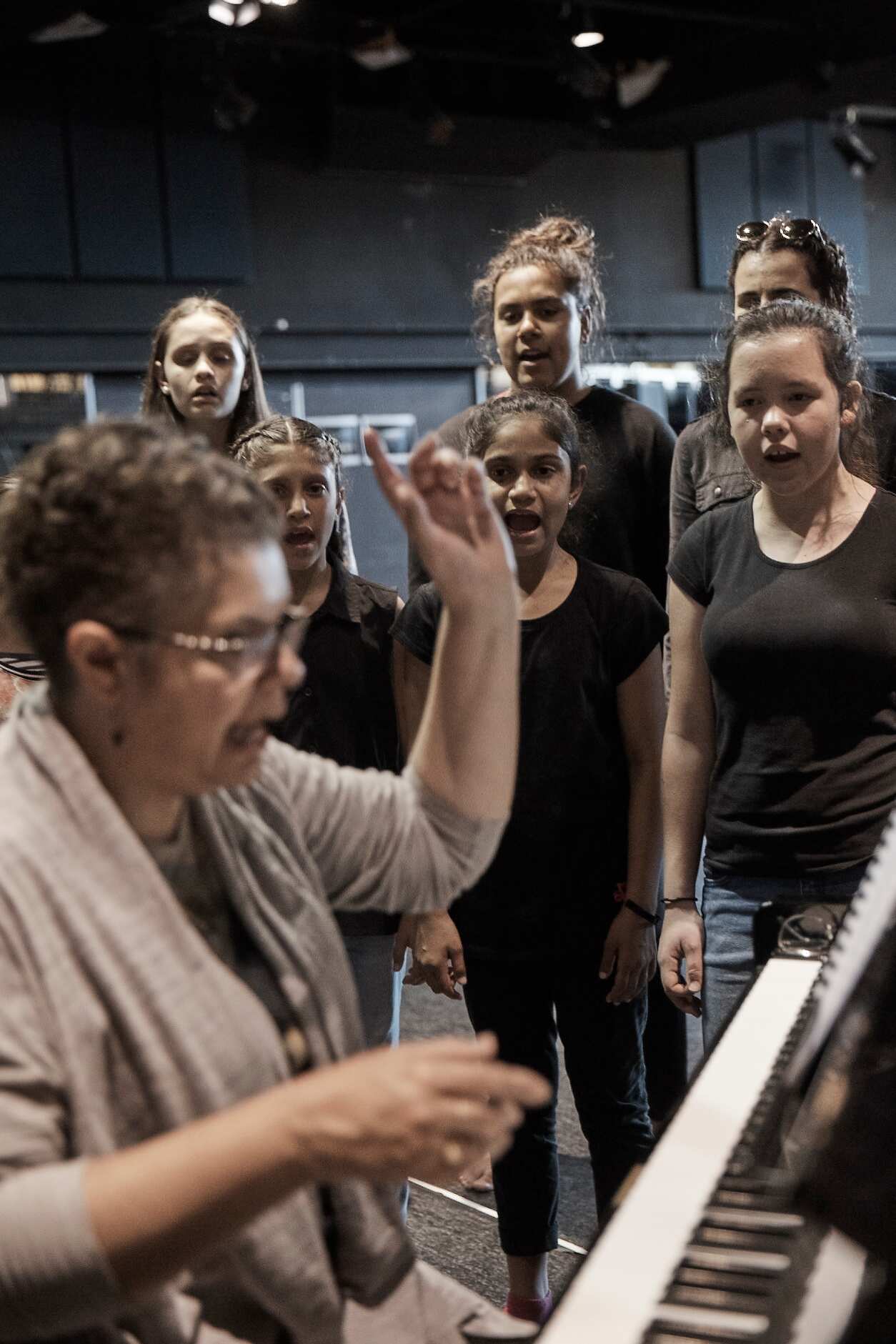 Pecan Summer rehearsals