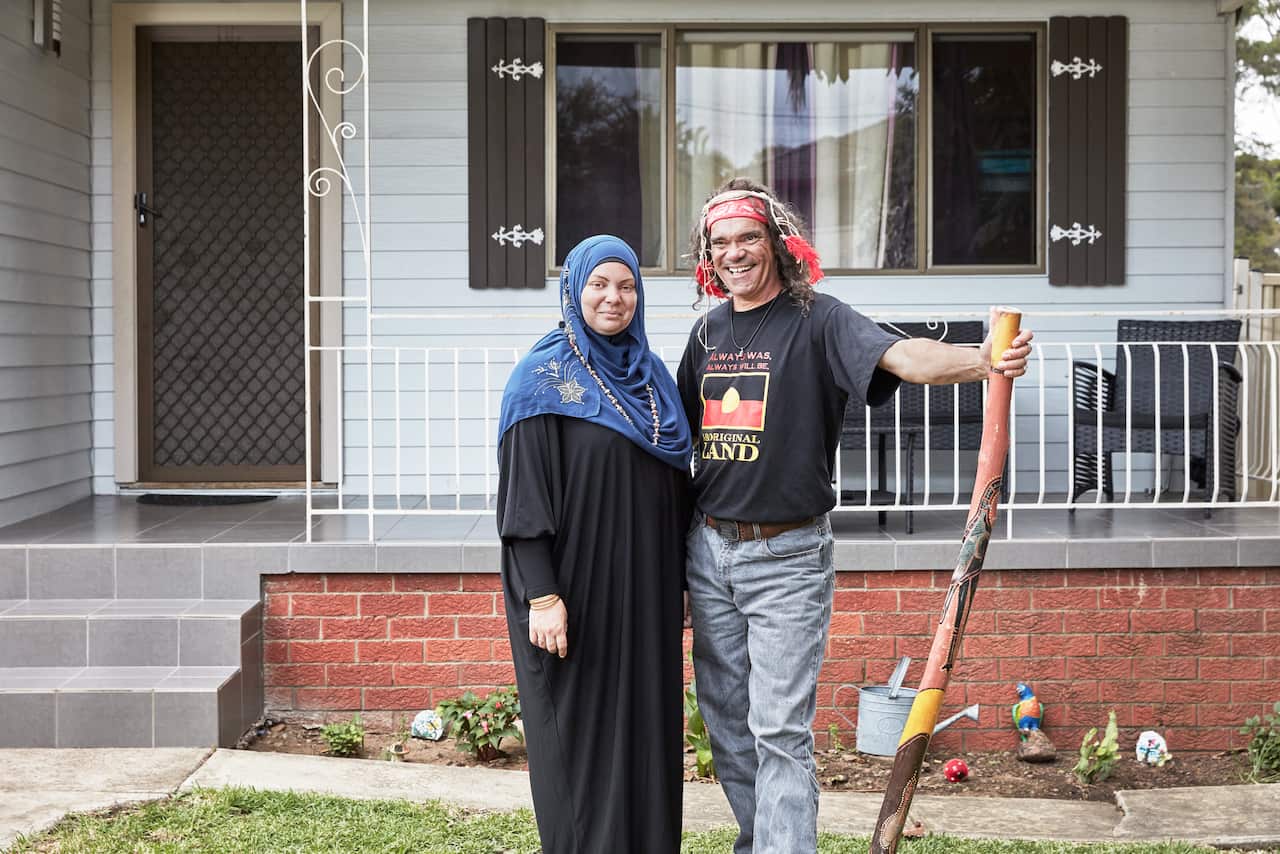 Kayla and Glen Aboriginal Muslim