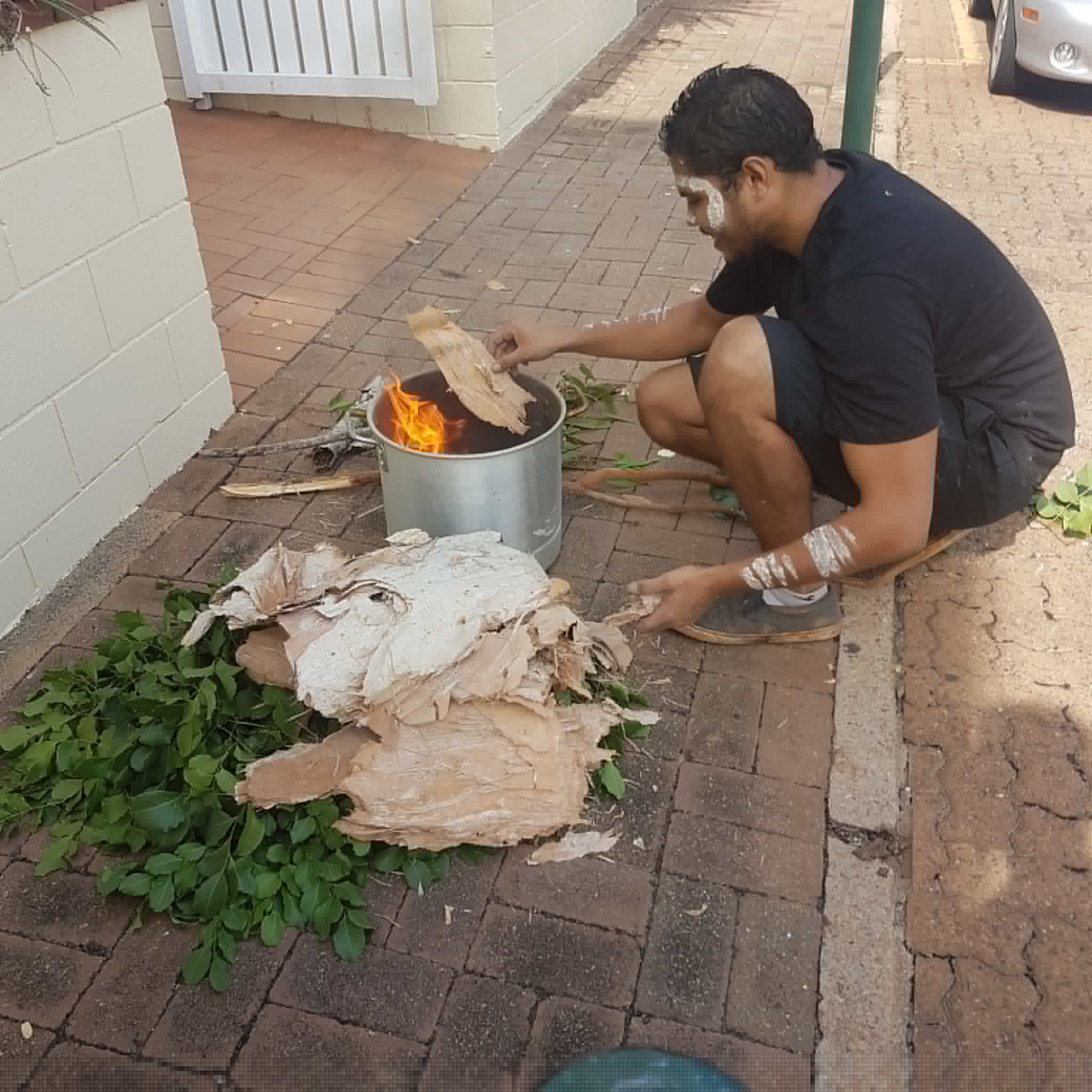 Larrakia elder Aunty June Wills has created a special puppet show for the Garrmalang Festival using traditional language, handmade puppets and an inspiring story.