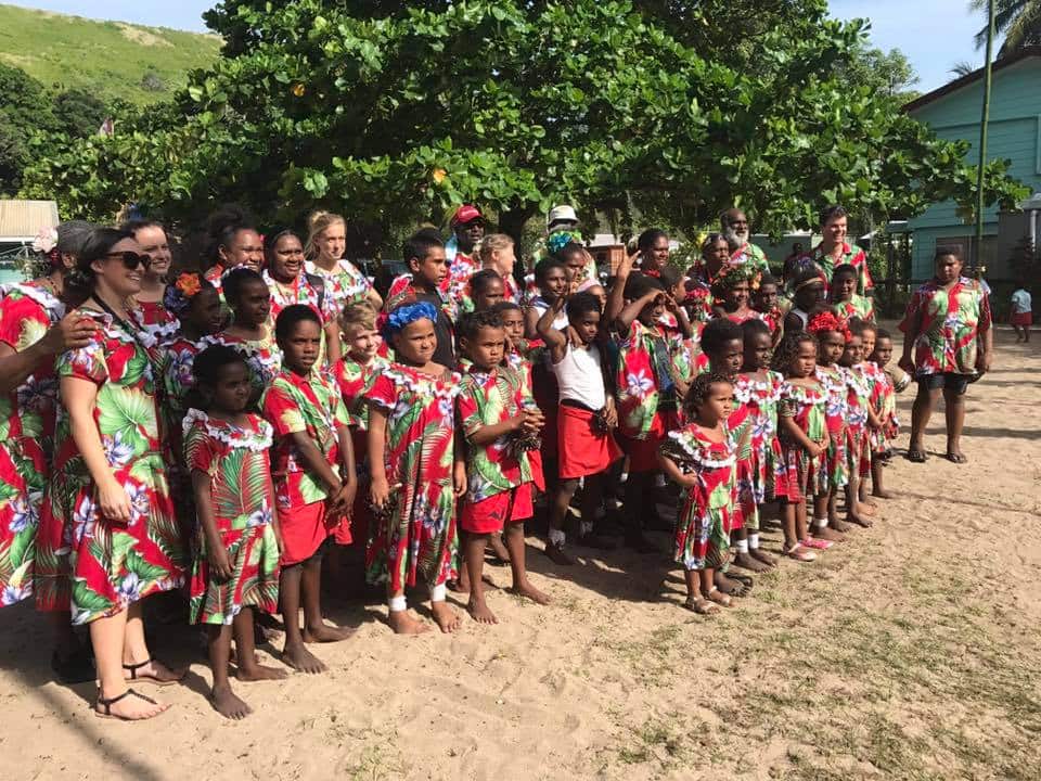 Tagai State College primary school performers from Mer