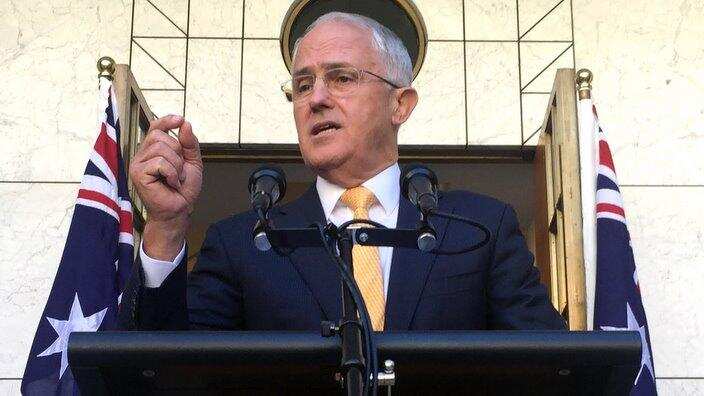 Primer ministro Malcolm Turnbull
