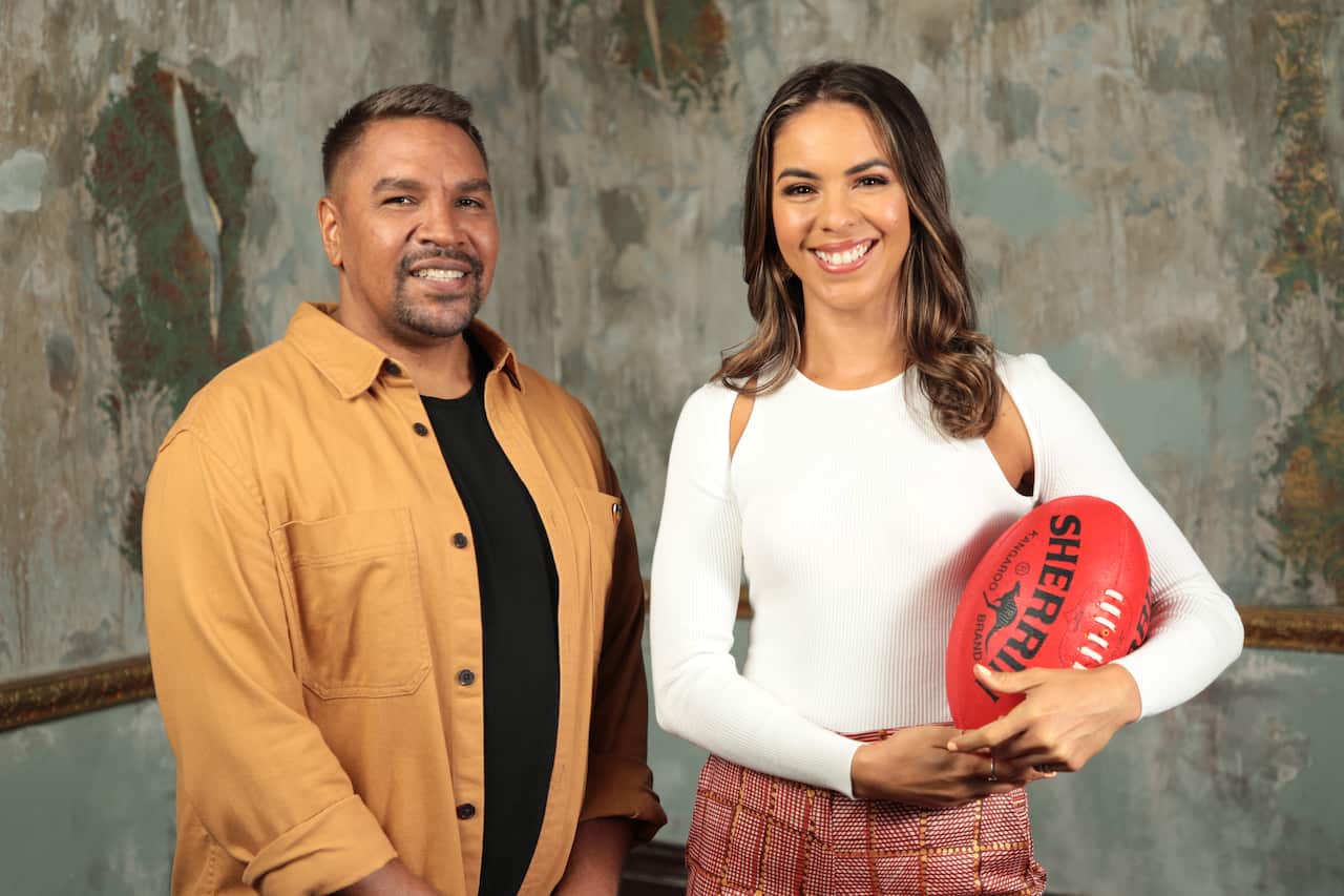 Yokayi Footy Megan Waters Andrew Krakouer AFL