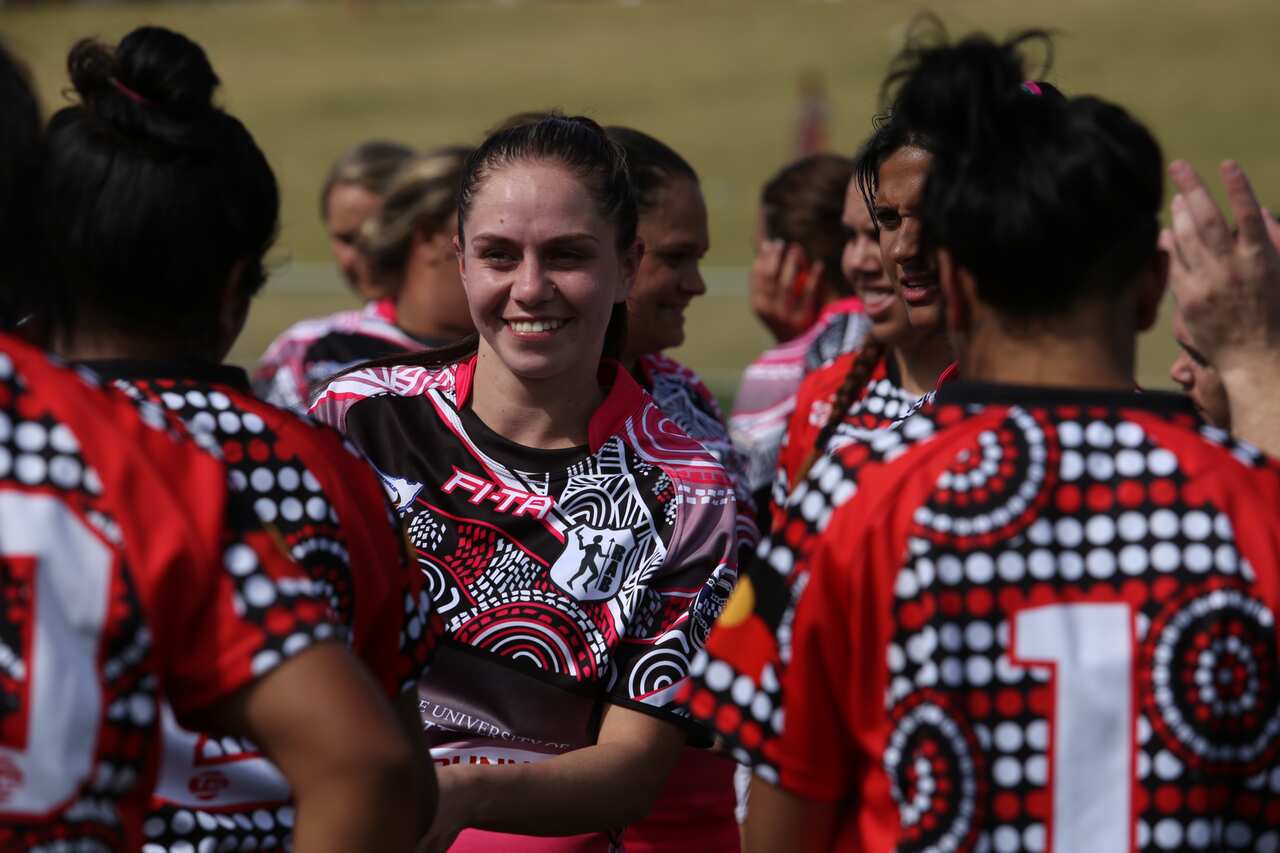 The Redfern All Blacks beat Kempsey Women's in the 2015 Koori Knockout.