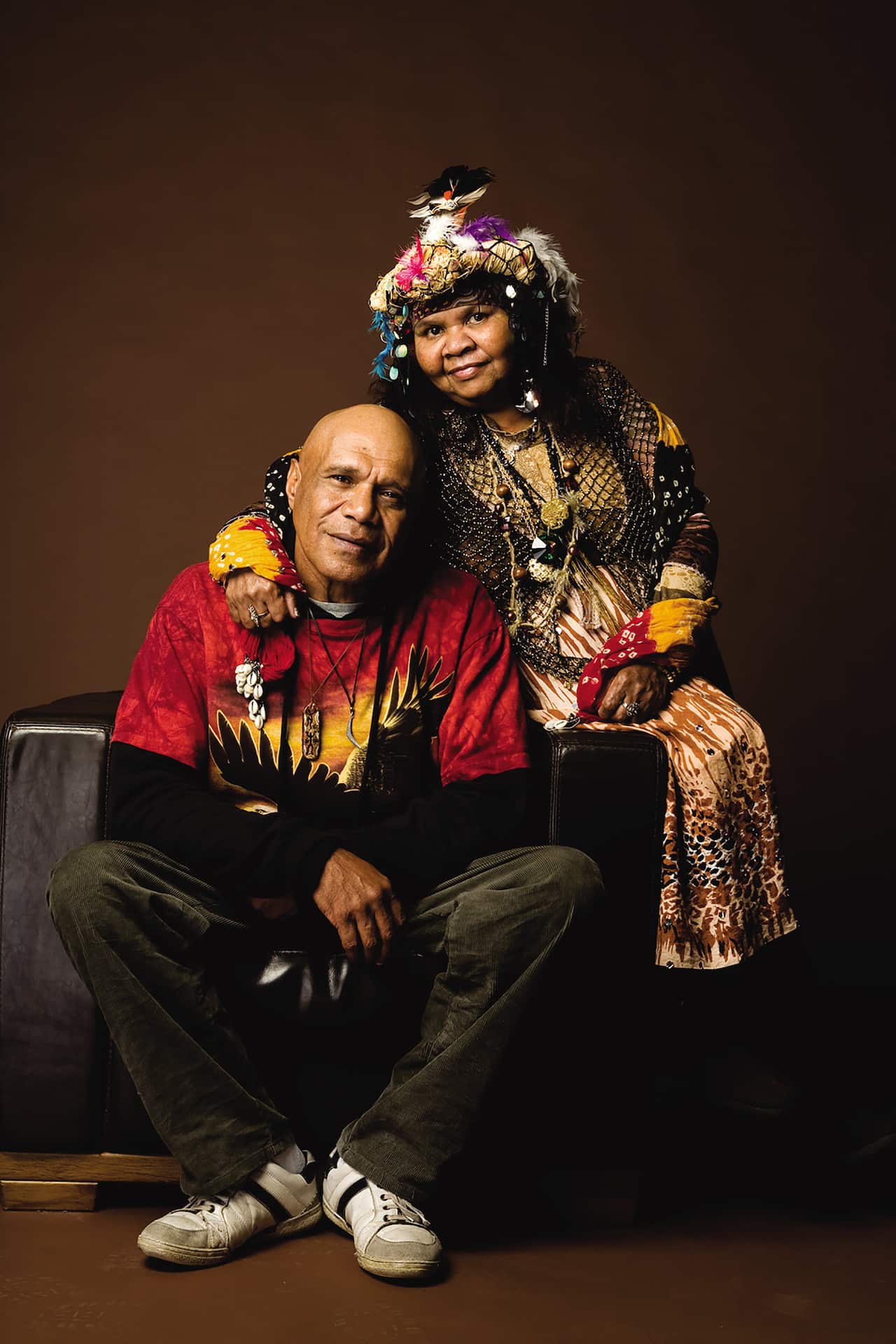 Archie Roach and Ruby Hunter.