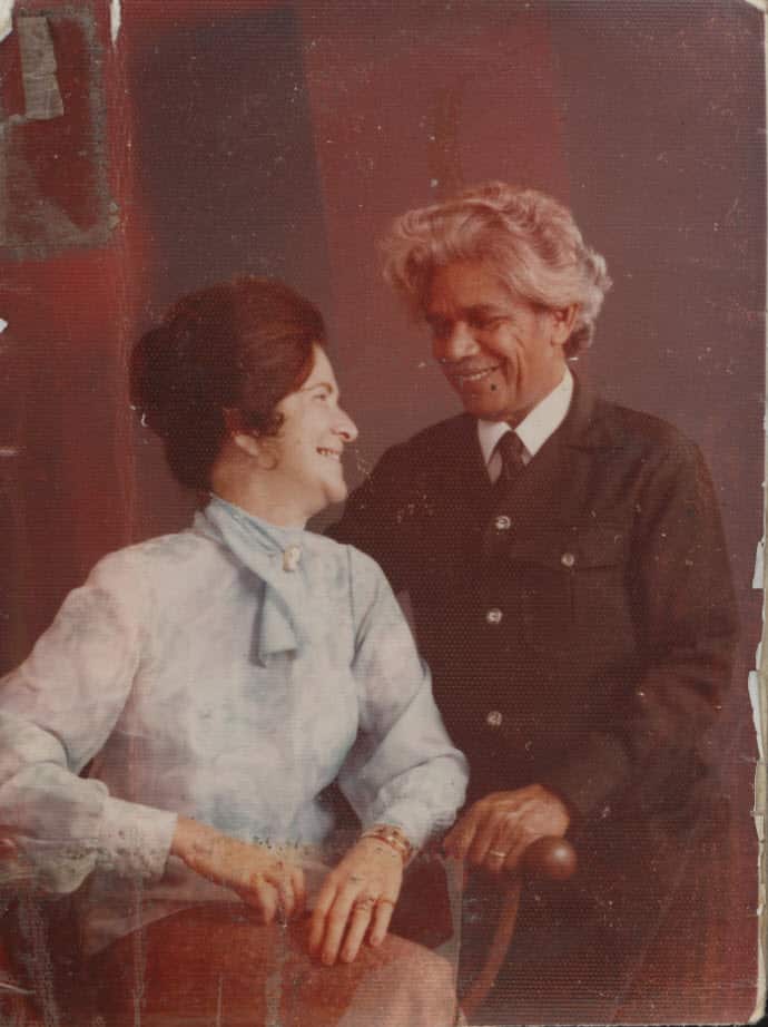 Neville and wife Heather 