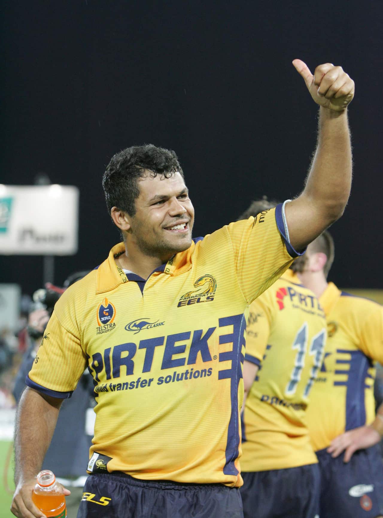 Dean Widders playing for Parramatta 2005 NRL season