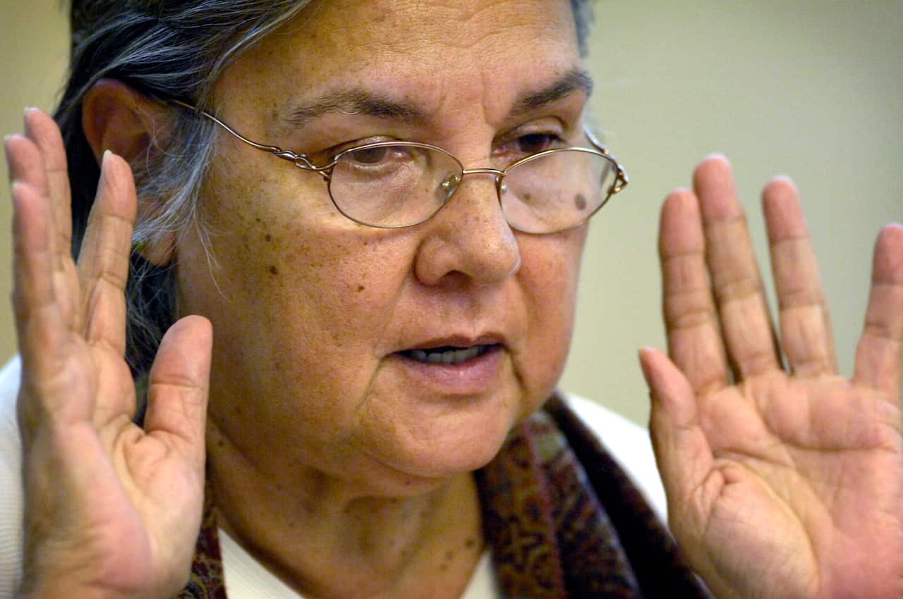 Pat Anderson, co-author of Little Children are Sacred, speaks about Northern Territory National Emergency Response Bills, Canberra 2007