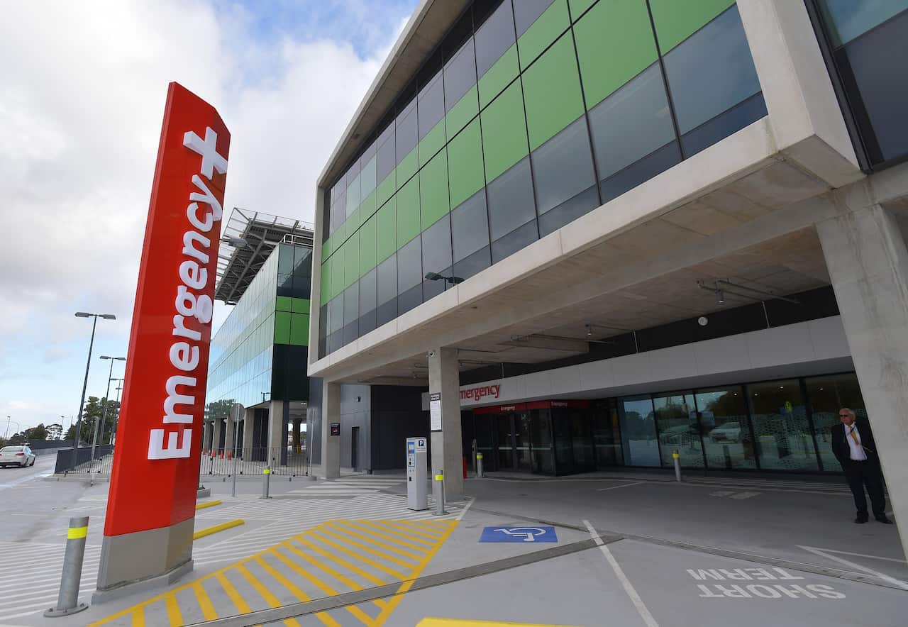 A general view of the hospital at the official opening of the emergency department at the new Royal Adelaide Hospital in Adelaide, Tuesday, September 5, 2017. (AAP Image/David Mariuz) NO ARCHIVING