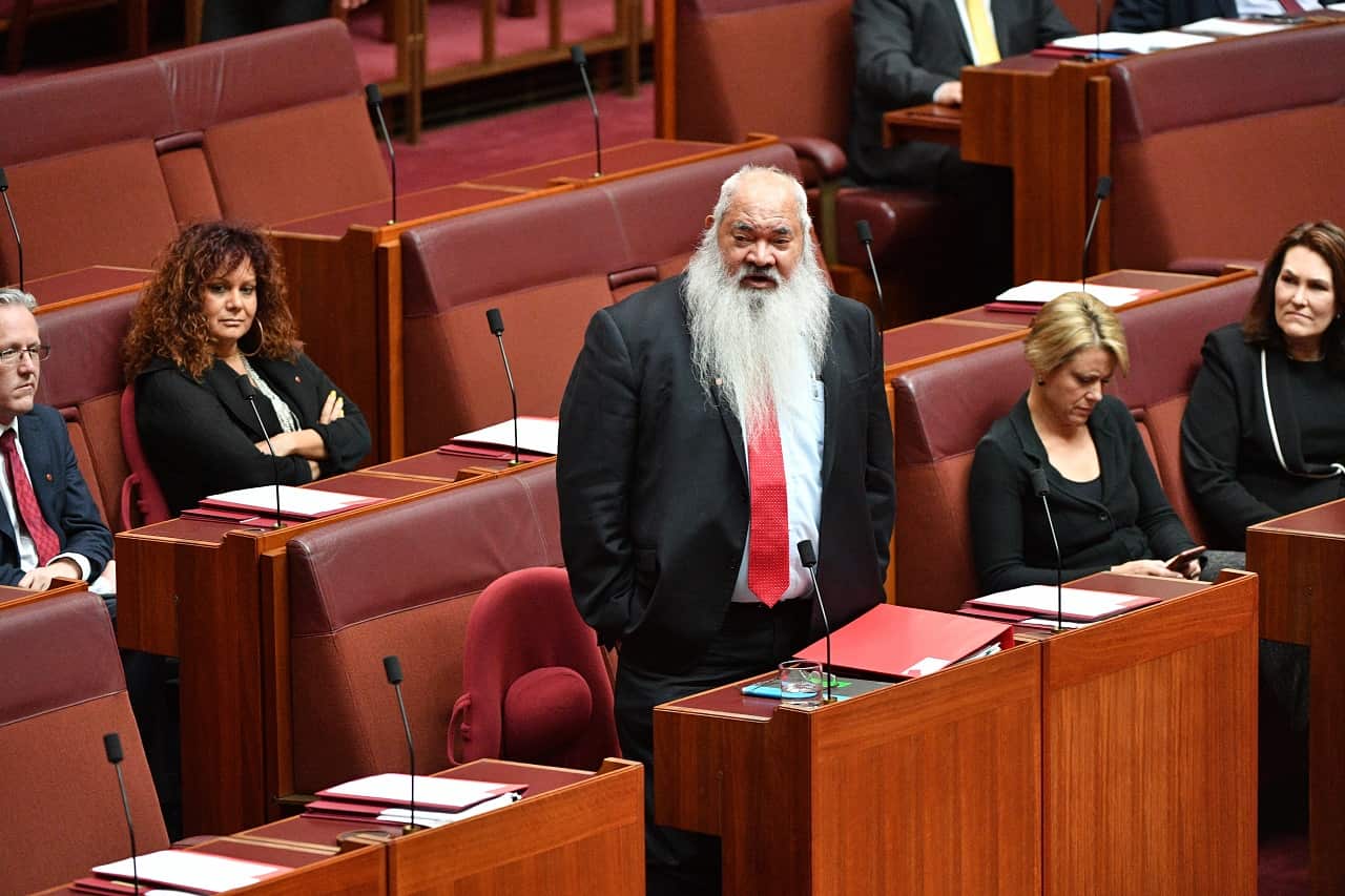 Pat Dodson in the senate
