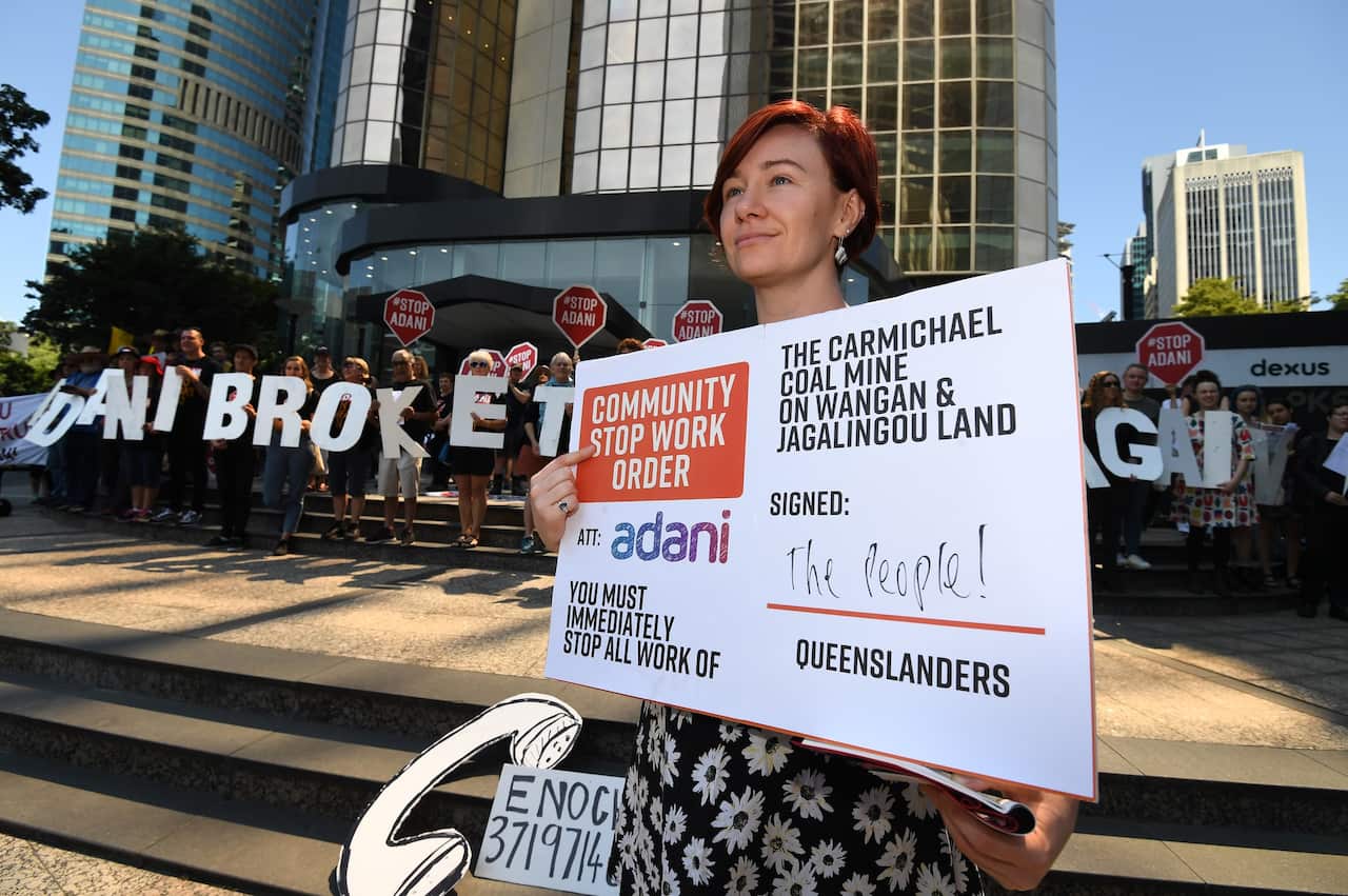 Adani protest