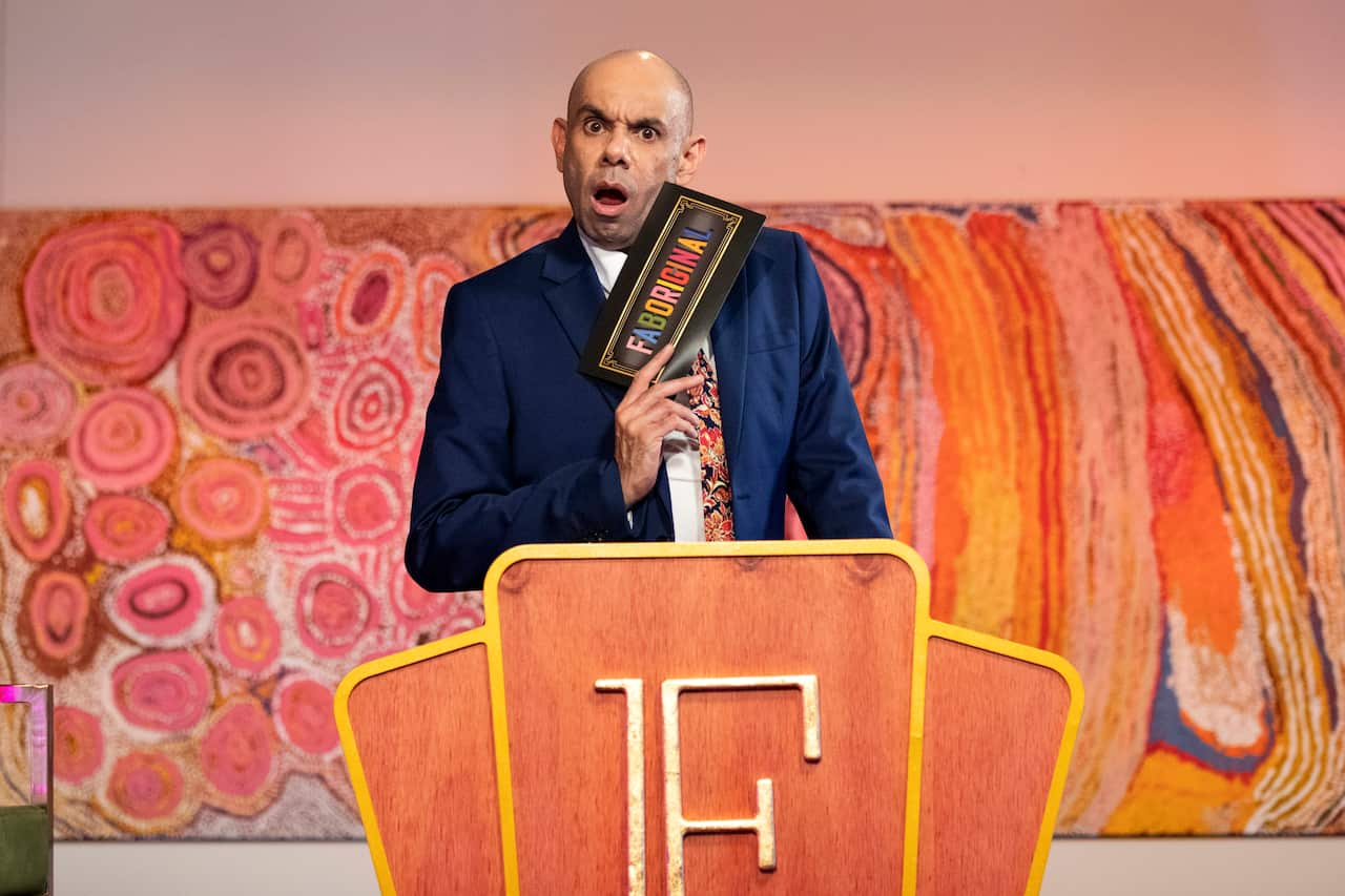 Steven Oliver is the host of new Aboriginal arts show, Faboriginal 