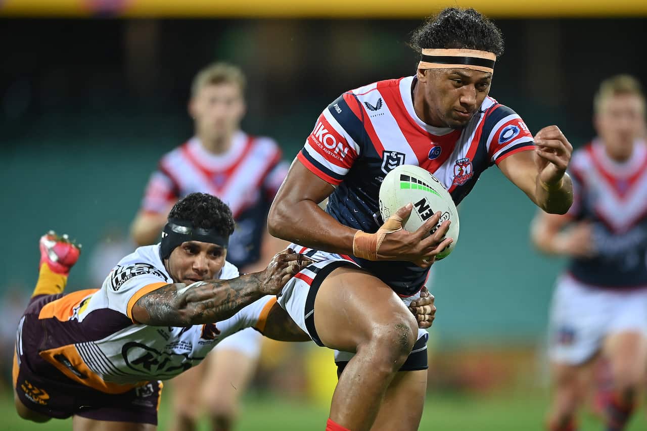 Sitili Tupouniua and Albert Kelly