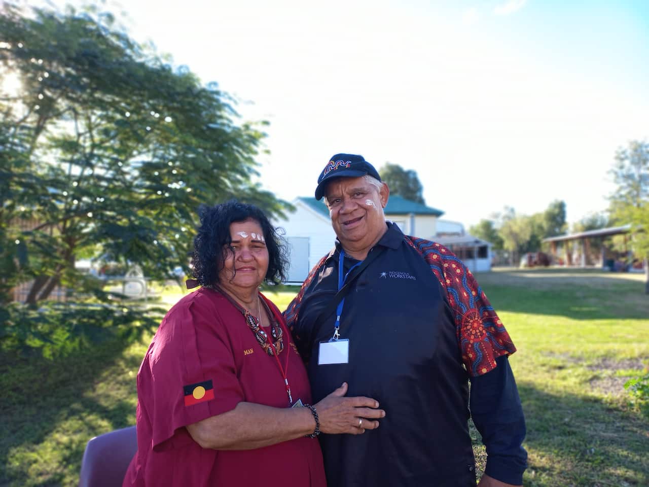 Aunty Heather Tobane and Uncle Stuart White - Iman Elders, Taroom