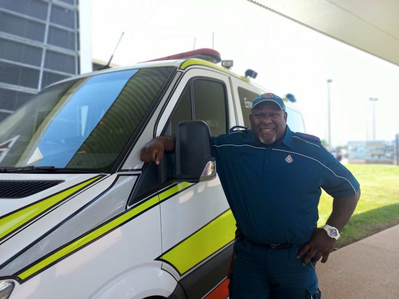 George Fennemore has been a paramedic for 30 years.