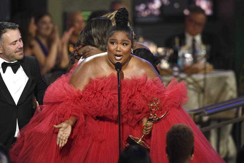 Lizzo at the Emmy's