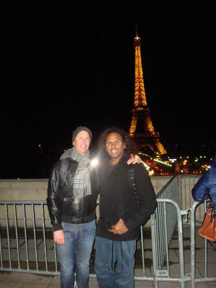 Sani Ray and his partner Ross