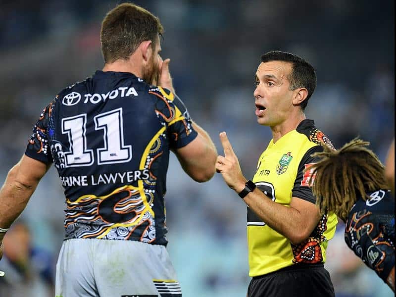 NRL referee Matt Cecchin