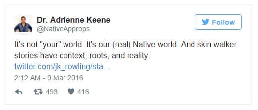 Twitter JK Rowling Appropriation