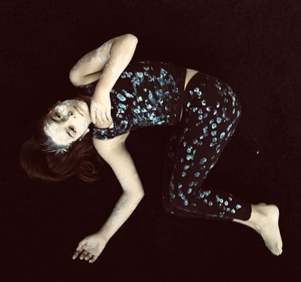 Abigale-Rose Tinker, contortionist at the Australian Circus Festival