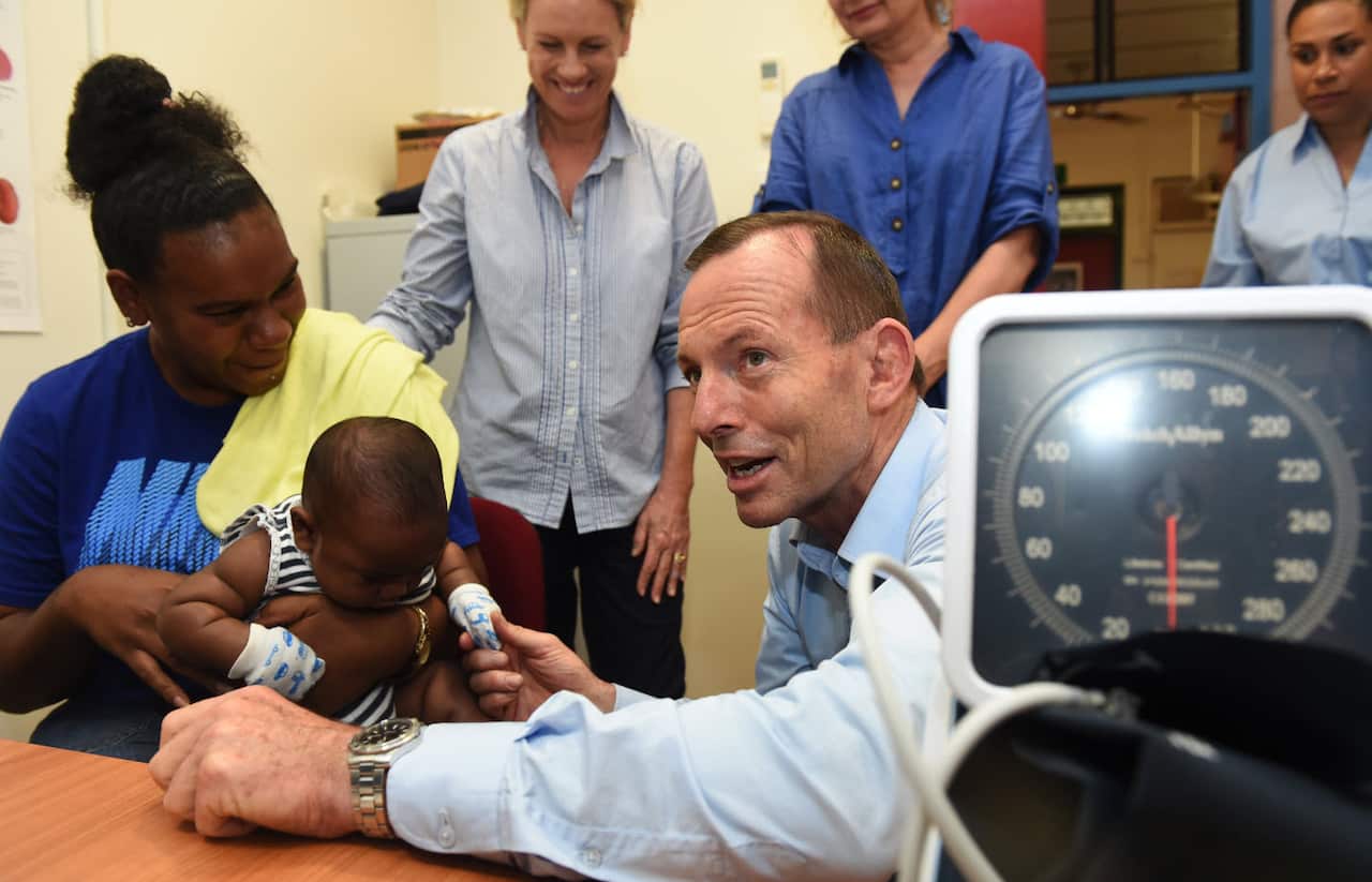 Tony Abbott in far north Queensland