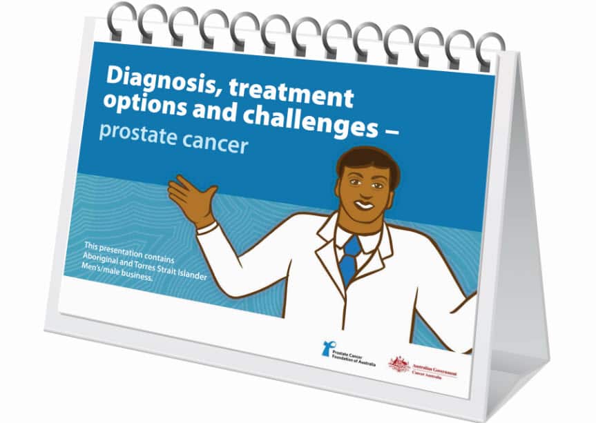 A flipchart designed by Karajarri artist Marcus Lee, from the Kimberley region of Western Australia.