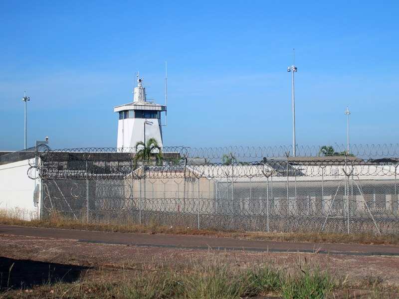The current Don Dale youth detention centre is seen in Darwin