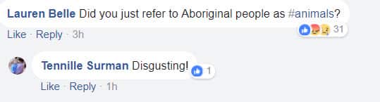 social media outrage over WA Police post.