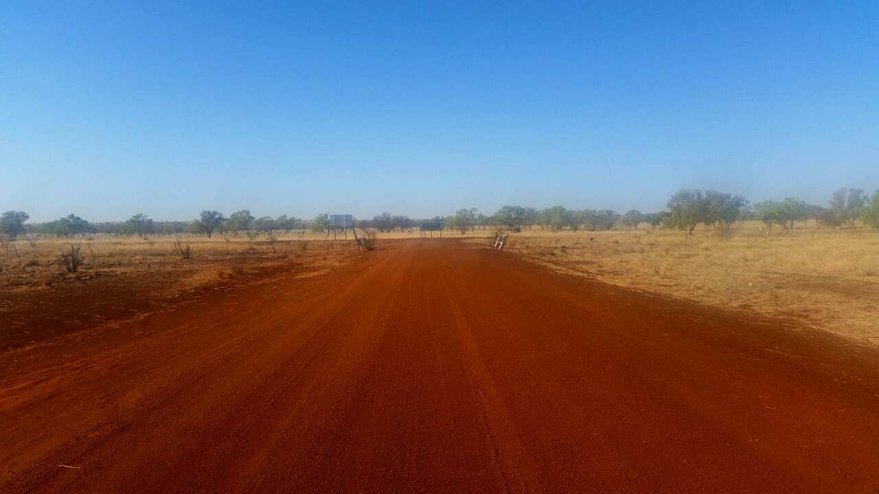 The turn off to Lajamanu (NITV)