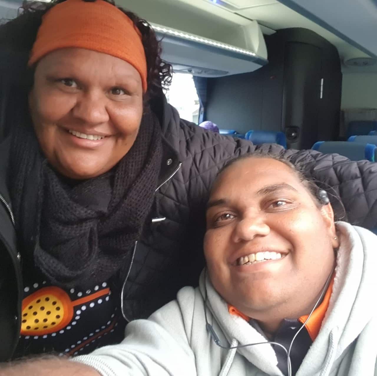 Travelling abroad to perform with the Central Australian Aboriginal Women's Choir 