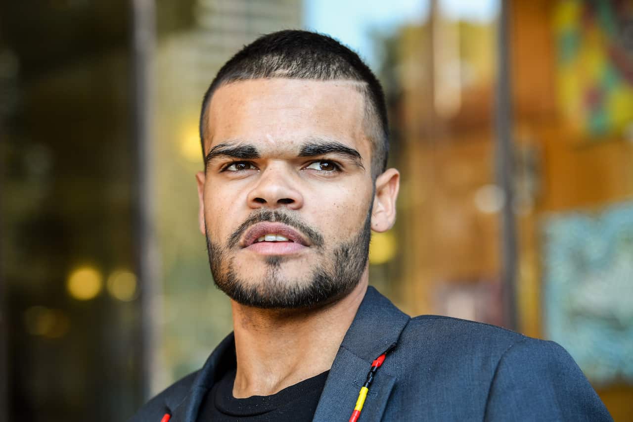 Paul Silva, the nephew of David Dungay Jr, in 2018.