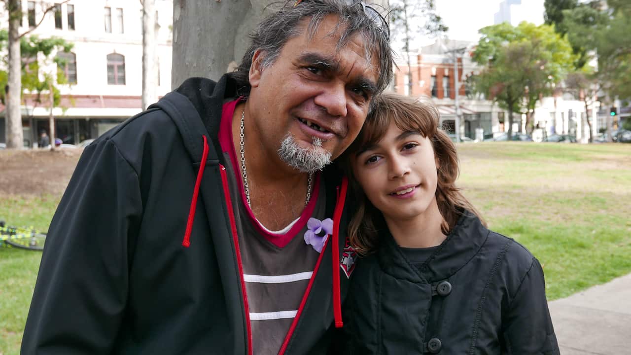 Andrew Travis with his daughter Tahlara