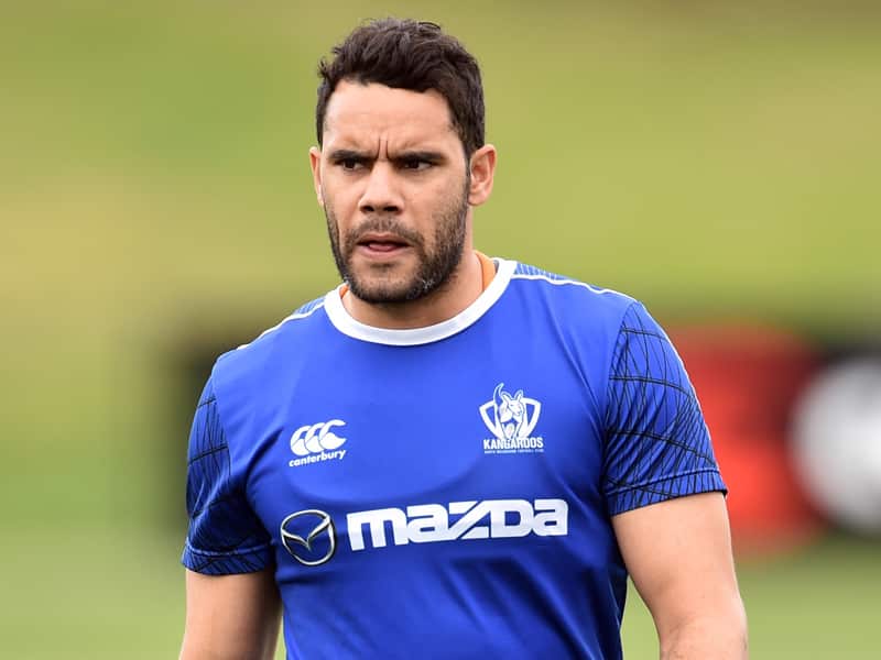 North Melbourne Kangaroos player Daniel Wells.