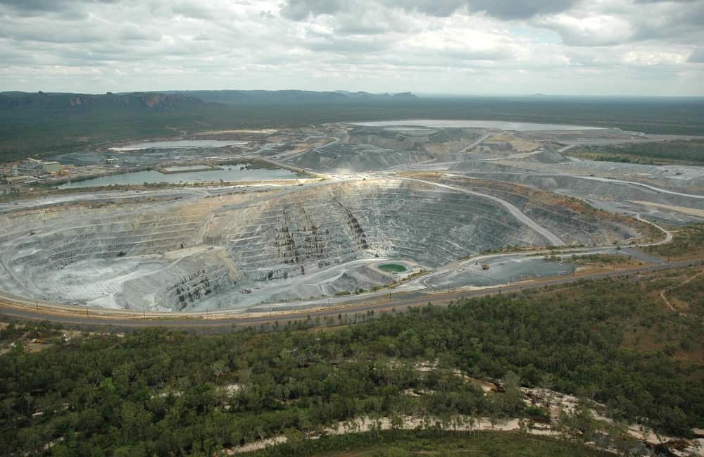 The Ranger uranium mine, in the NT