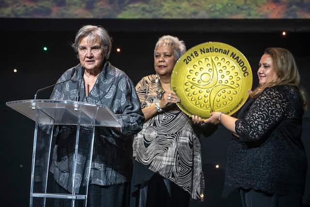 SYDNEY, AUSTRALIA - JULY 13: 2018 NAIDOC Ball at Sydney International Convention Centre on July 13, 2018.