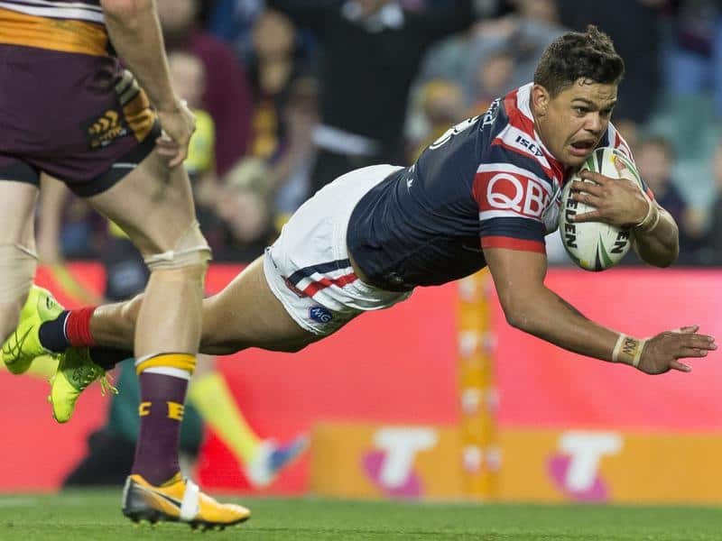 Latrell Mitchell of the Roosters
