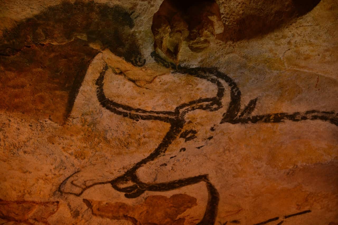 The caves reveals its beauty. 