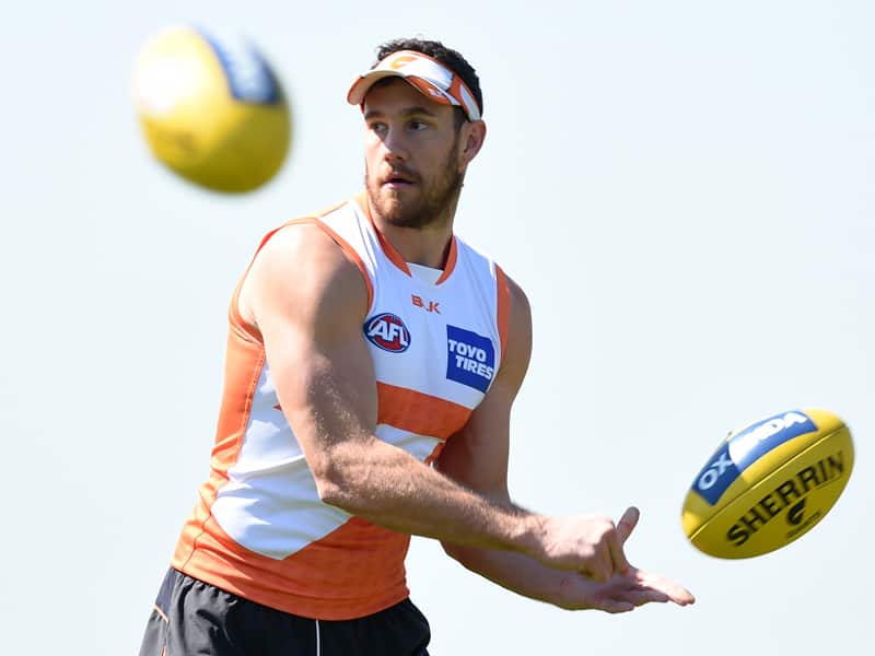 Greater Western Sydney Giants AFL player Shane Mumford