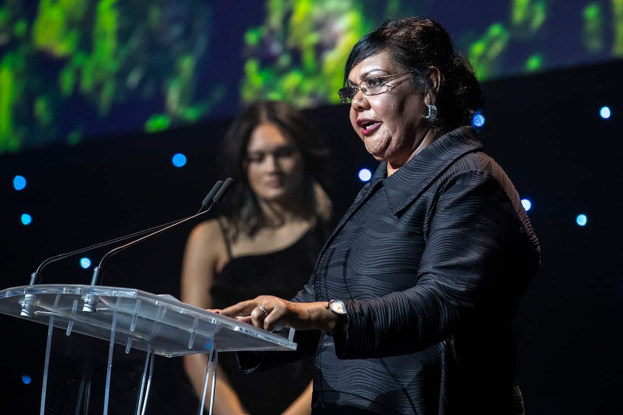 SYDNEY, AUSTRALIA - JULY 13: 2018 NAIDOC Ball at Sydney International Convention Centre on July 13, 2018.
