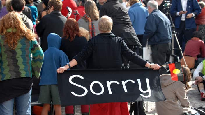 Audience turns its back on former opposition leader Brendan Nelson