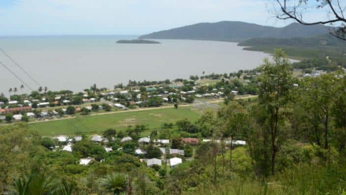 The far north Queensland community of Yarrabah, south of Cairns