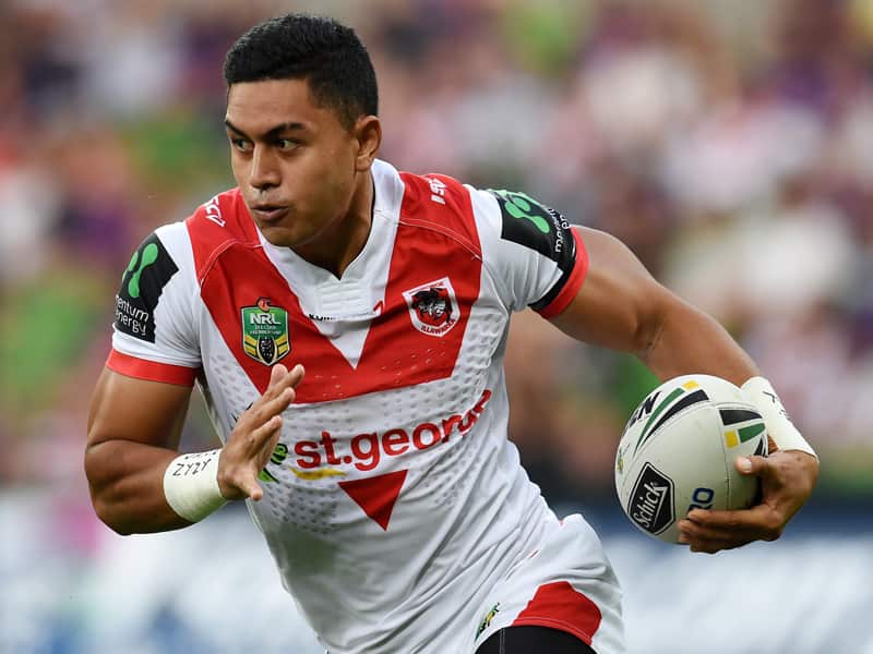Tim Lafai of St George Illawarra Dragons