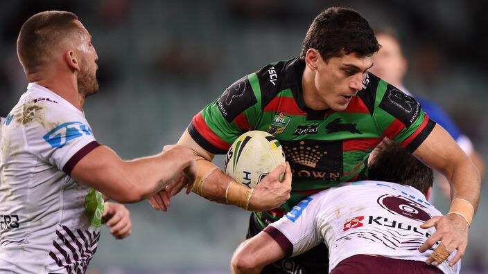 The Rabbitohs' Kyle Turner (AAP)