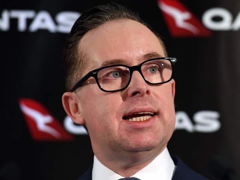 Qantas boss Alan Joyce