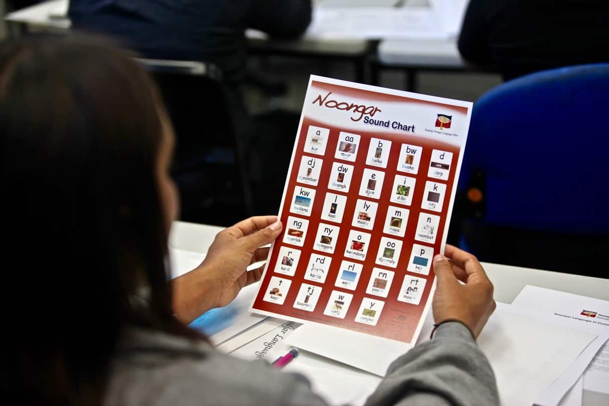 The course integrates language learning into the rehabilitation process.