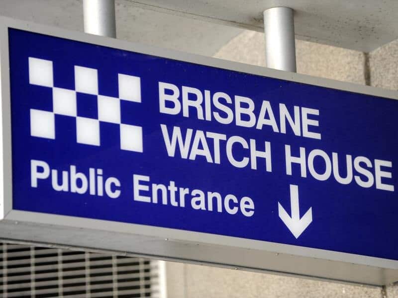 A sign at the entrance to the Brisbane watch house.