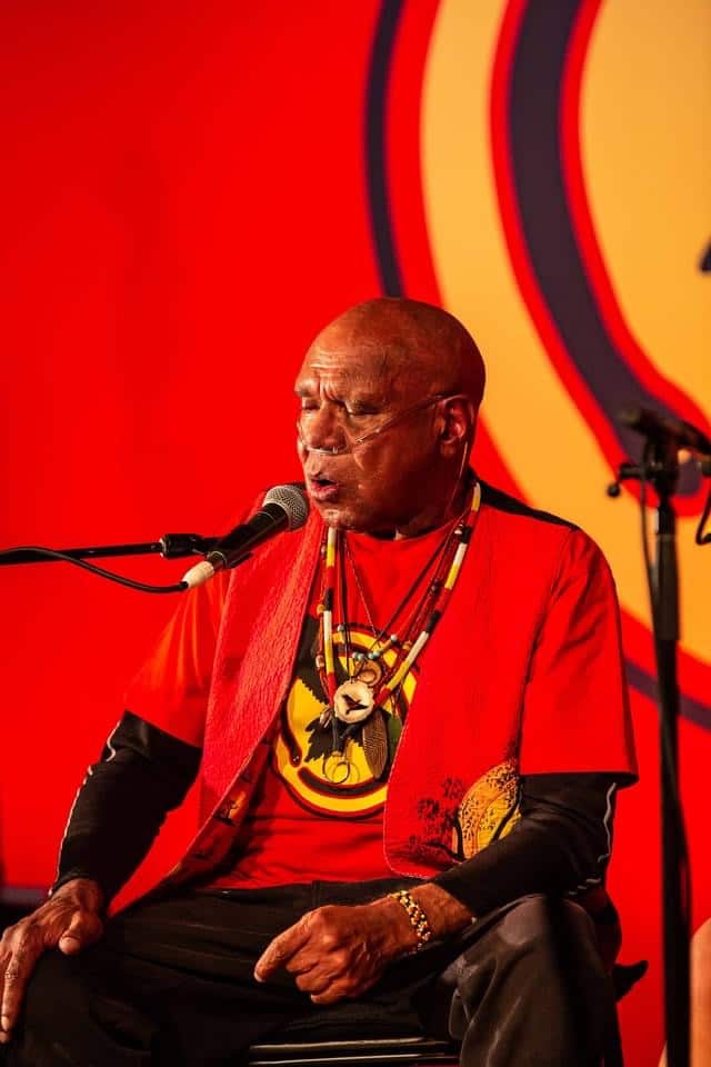 Archie Roach on stage