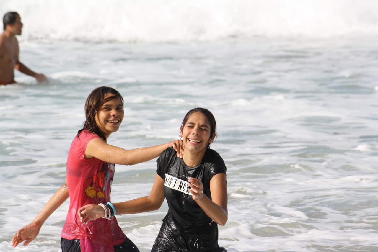 Indigenous youth leadership camp