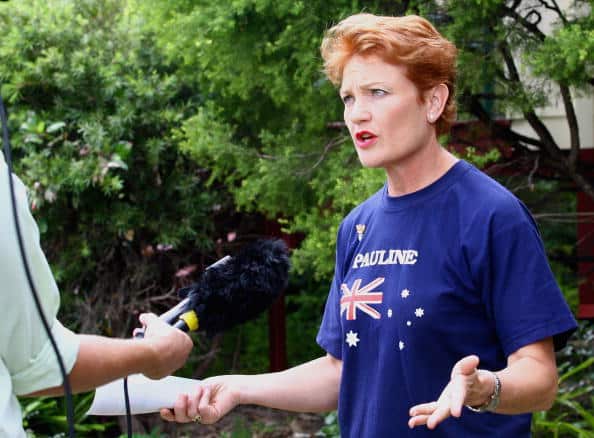 Pauline Hanson On Aboriginal Flag